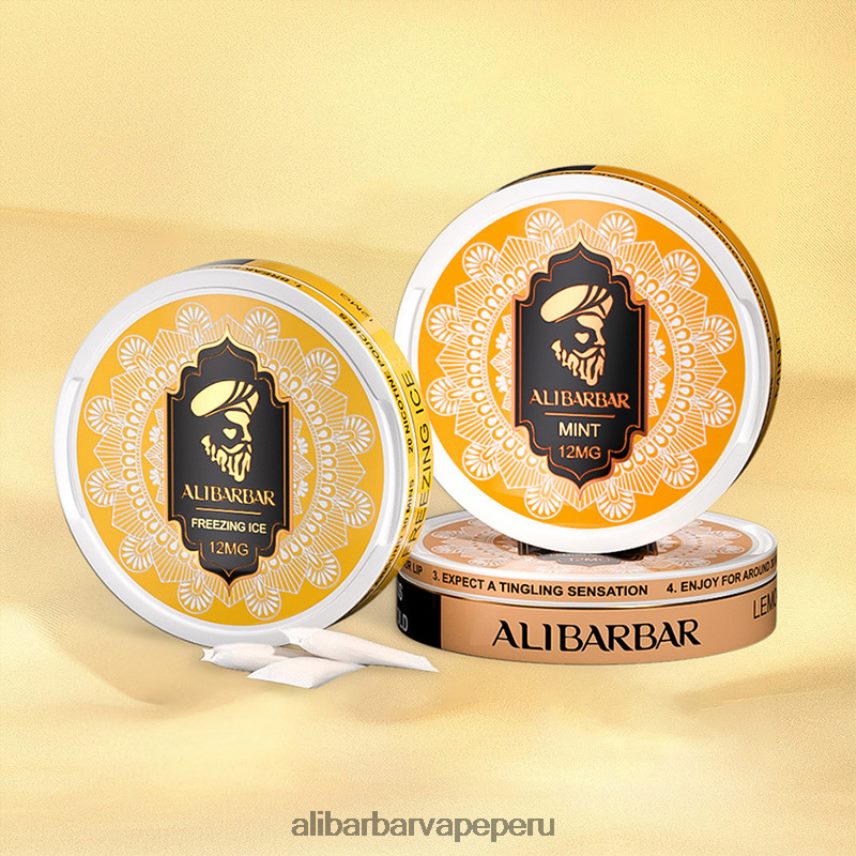 Alibarbar Vape Review arándano frambuesa agria - Alibarbar bolsas de nicotina NVVZPZ80
