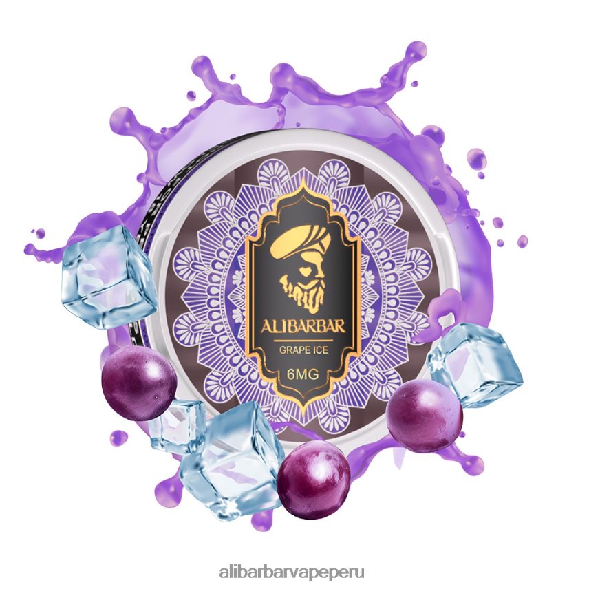 Alibarbar Vape Review arándano frambuesa agria - Alibarbar bolsas de nicotina NVVZPZ80