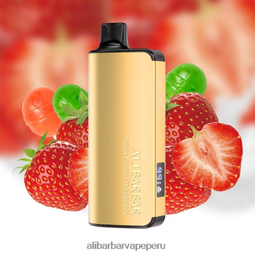 Alibarbar Vape Flavours chupa chups fresa - Alibarbar Ingot 20000 vaporizadores desechables NVVZPZ34