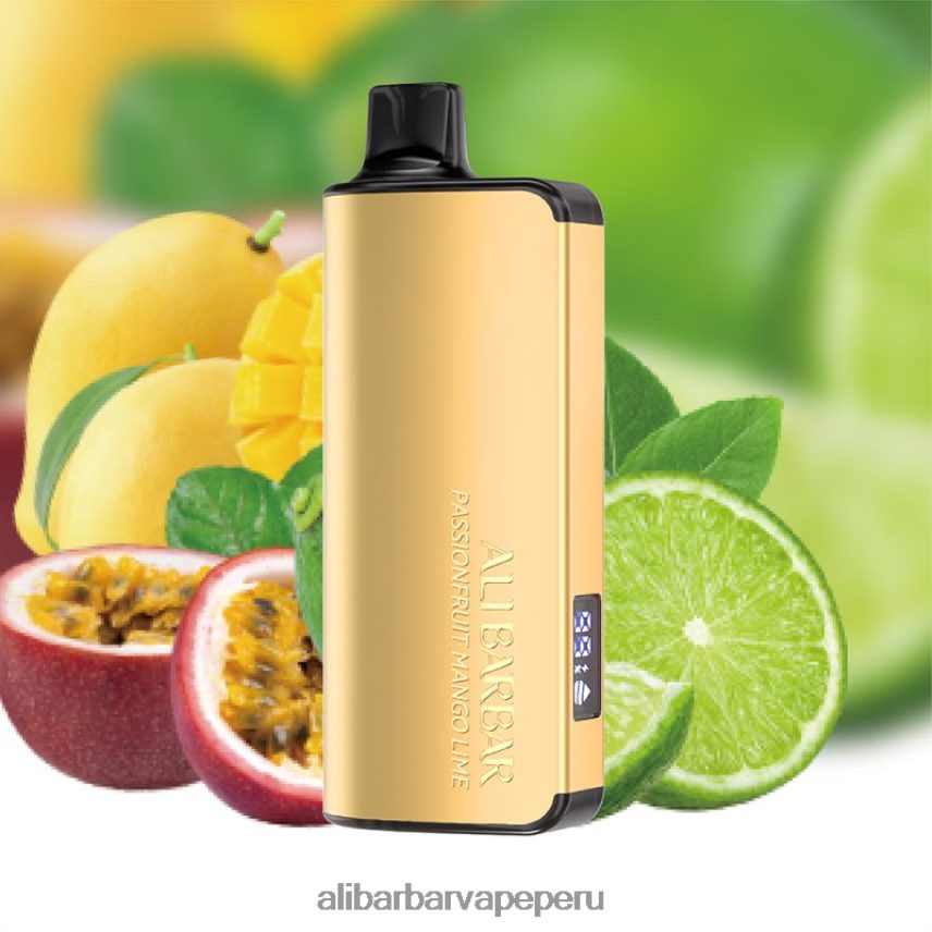 Alibarbar Vape Flavours maracuyá mango lima - Alibarbar Ingot 20000 vaporizadores desechables NVVZPZ39