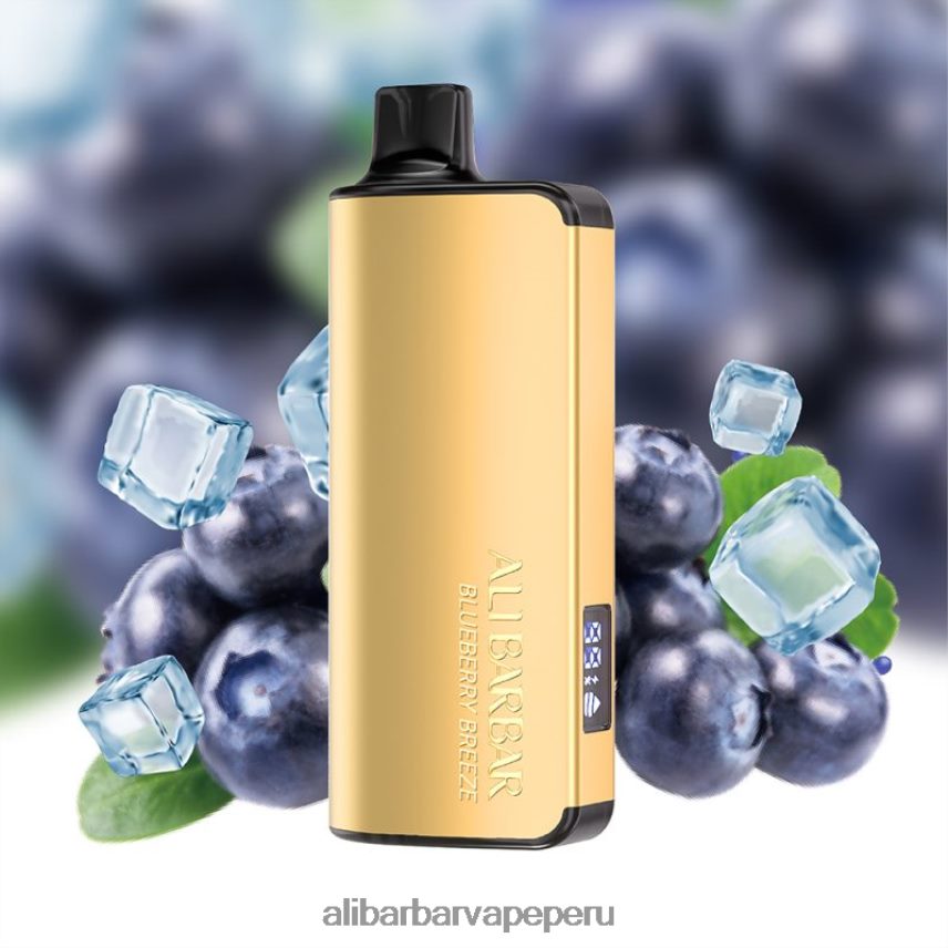 Alibarbar Vape Lima brisa de arándanos - Alibarbar Ingot 20000 vaporizadores desechables NVVZPZ32
