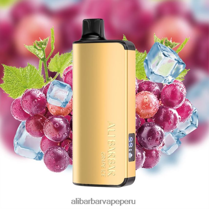 Alibarbar Vape Lima hielo de uva - Alibarbar Ingot 20000 vaporizadores desechables NVVZPZ37