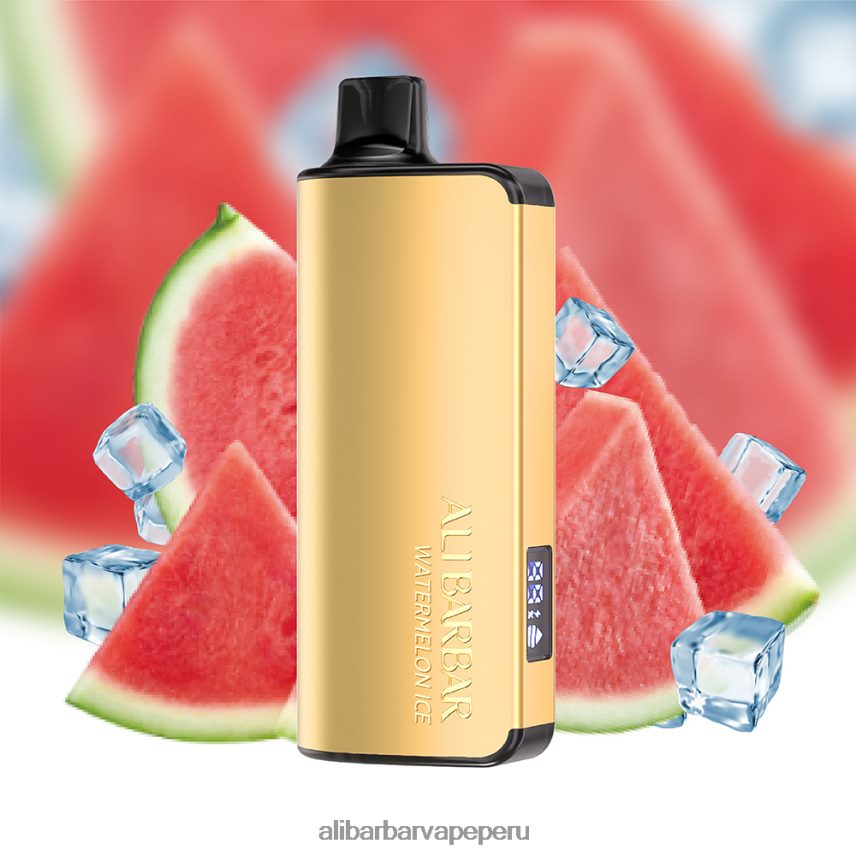 Alibarbar Vape Lima hielo de uva - Alibarbar Ingot 20000 vaporizadores desechables NVVZPZ37