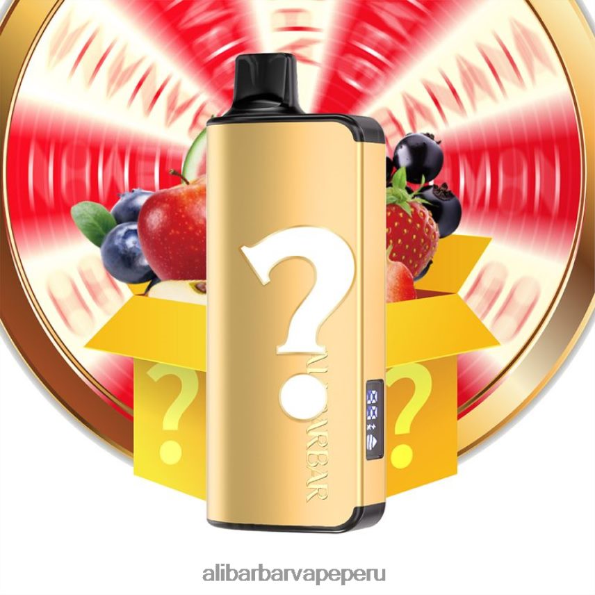 Alibarbar Vape Perú ruleta de sabores - Alibarbar Ingot 20000 vaporizadores desechables NVVZPZ36