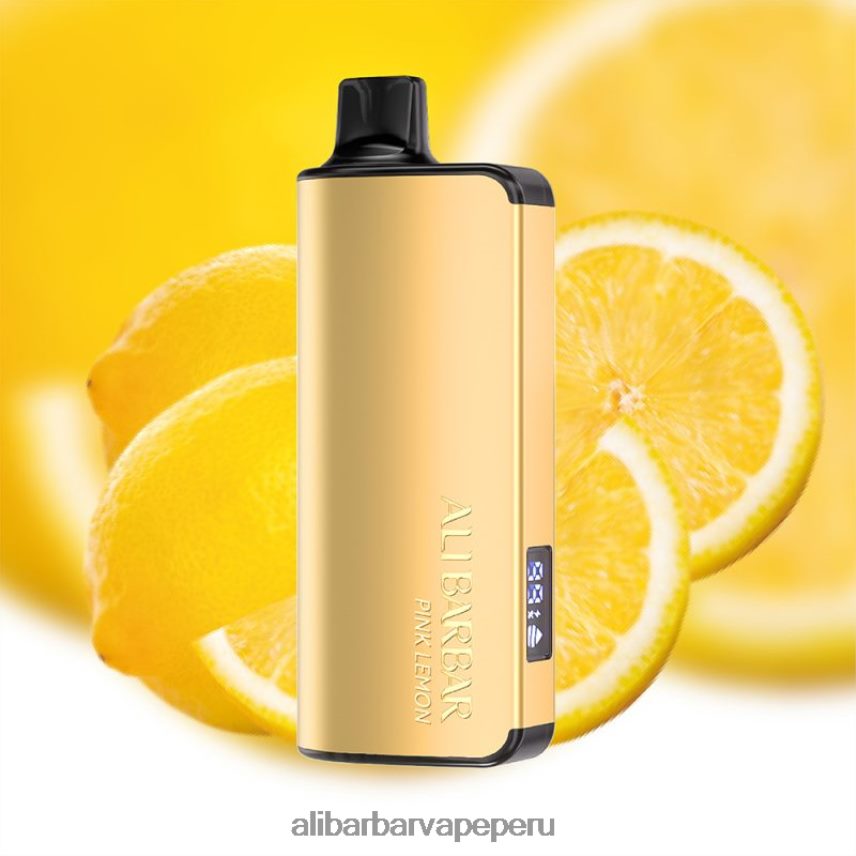 Alibarbar Vape Review limon rosa - Alibarbar Ingot 20000 vaporizadores desechables NVVZPZ40