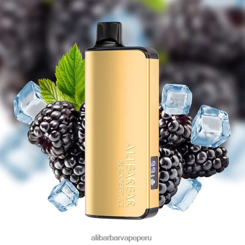 Alibarbar Vape Review explosión de arándanos - Alibarbar Ingot 9000 vaporizadores desechables NVVZPZ15