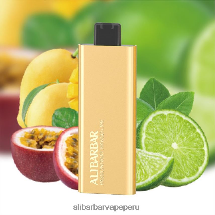 Alibarbar Vape Disposable maracuyá mango lima - Alibarbar Pandora 7000 vaporizadores desechables NVVZPZ58