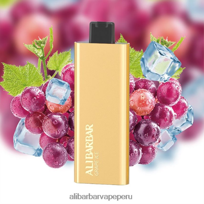 Alibarbar Vape Perú hielo de uva - Alibarbar Pandora 7000 vaporizadores desechables NVVZPZ56