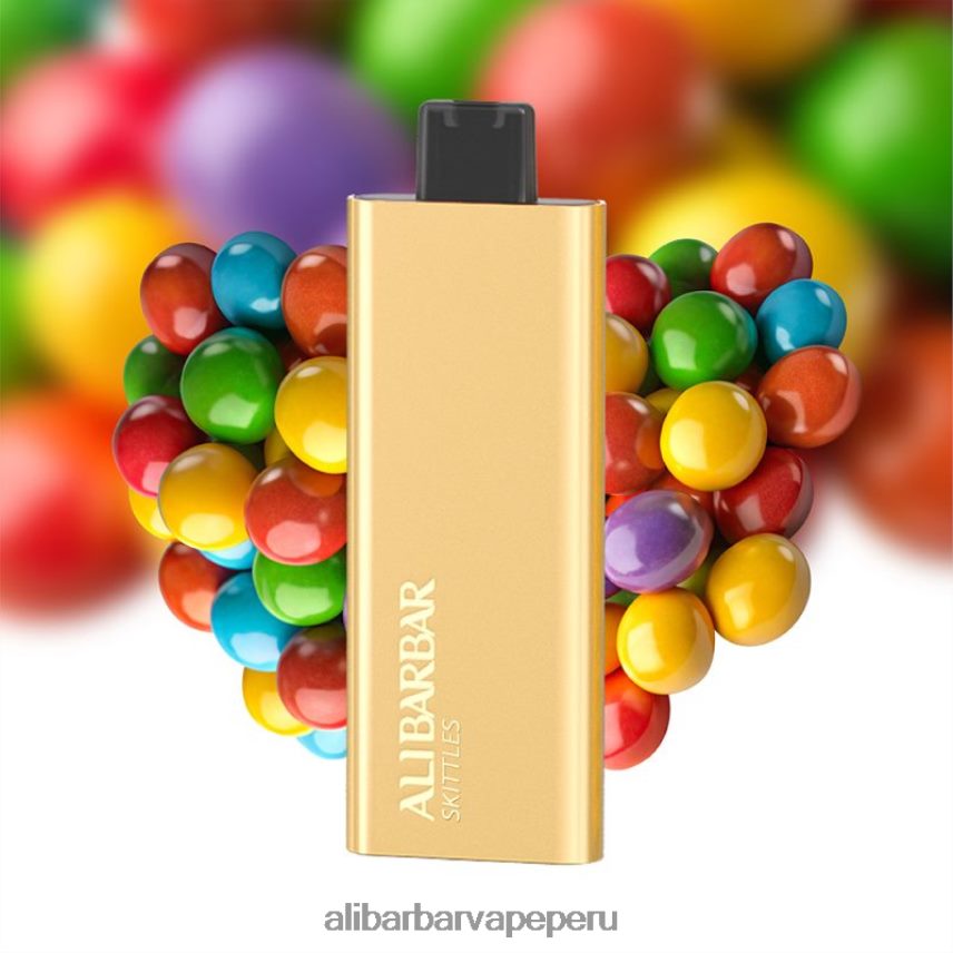 Alibarbar Vape Review caramelo arcoiris - Alibarbar Pandora 7000 vaporizadores desechables NVVZPZ60